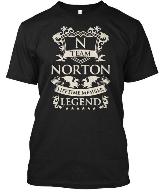 Team Norton Name Legend Family T-Shirt Size S to 5XL