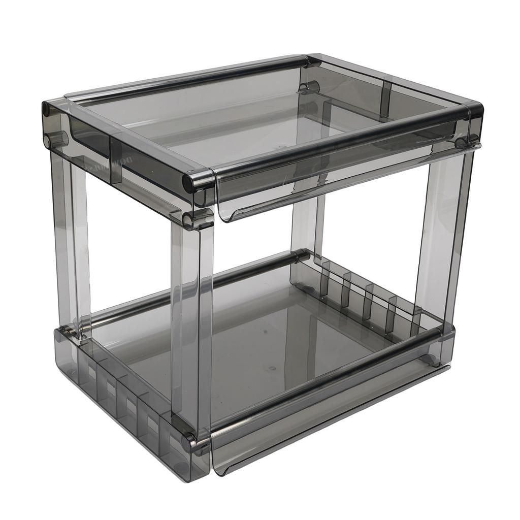 Desk Organizer Large Capacity Desktop Tea Bag Storage Rack Multi Functional Cosmetic Stationery Storage for Home Office