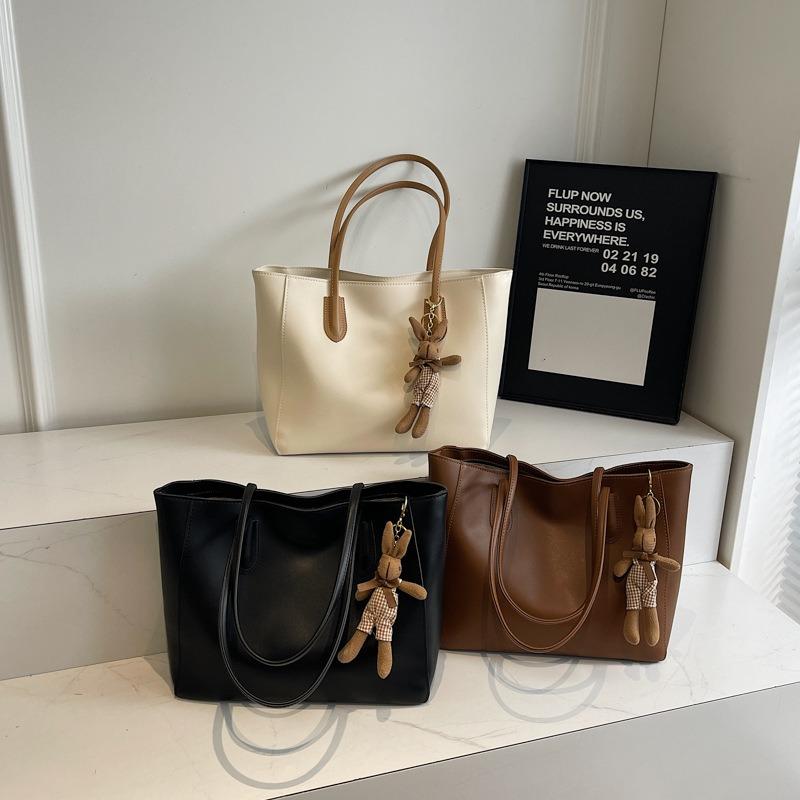 Premium texture large-capacity bag women's autumn and winter new commuter retro versatile shoulder bag tote bag