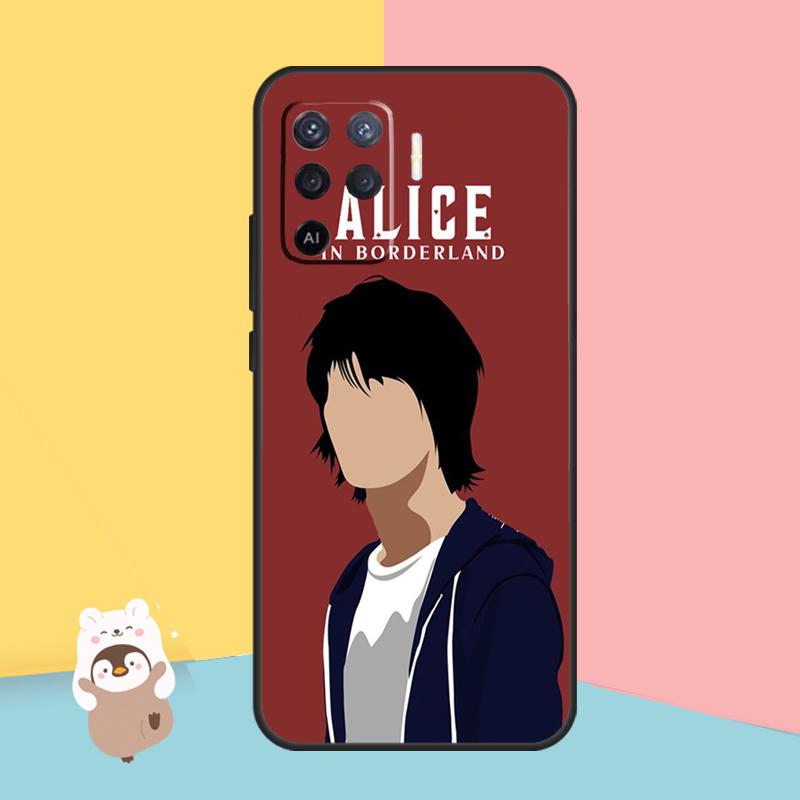 Husă Alice in Borderland Pentru OPPO A74 A93 A83 A91 A53S A9 A5 A31 A53 2020 A15 A16 A1K A52 A72 A94 A54