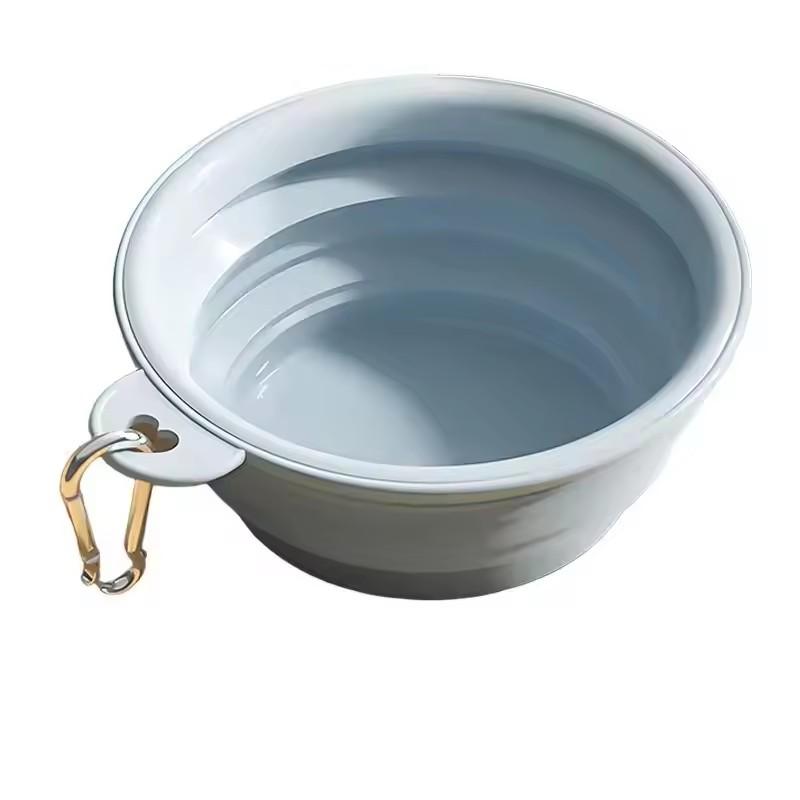 Silicone Collapsible Pet Bowl Portable Foldable Dog Travel Bowl Outdoor Hiking Camping Water Food Feeding Dish For Cat Dogs