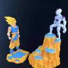 Anime Dragon Ball Z Super Saiyan Son Goku VS Frieza Battle Ver. PVC Action Figure Statue Collectible Model Kids Toys Doll Gifts