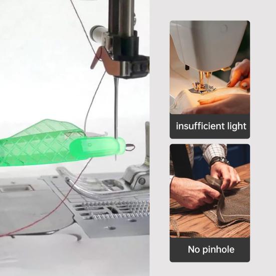 Mini Needle Threader Beginner Automatic Threading Tool Fish Design Sewing Threader for Hand Sewing And Machine Use DIY Craft And Repair