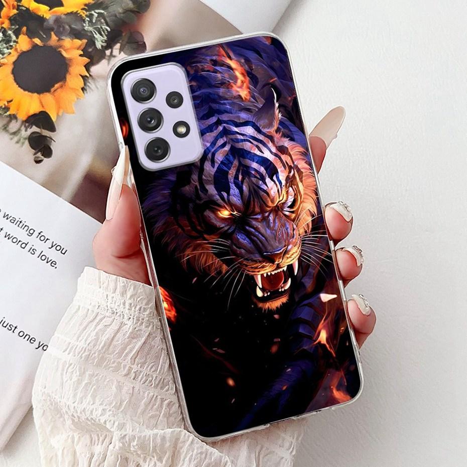 Modische Malerei Hülle Für Samsung Galaxy A72 A52 A52s 5G Weiche Silikon TPU Handyhüllen Für Samsung A72 A52 A52s Hüllen Stoßfänger