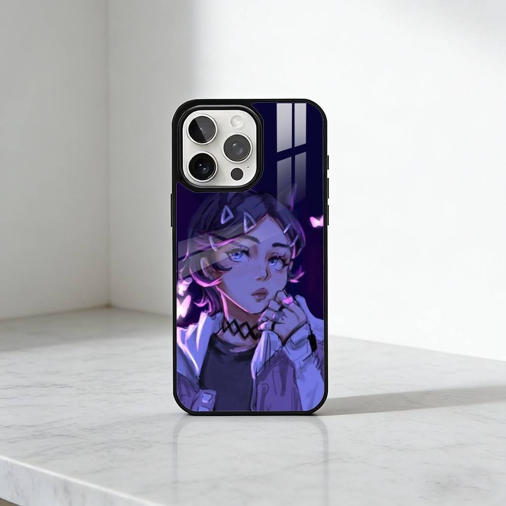 Game C-CLOV-ES V-ValorantES Phone Case For iPhone17,16,15,14,13 Plus,Pro Max Magnetic For Magsafe Wireless Charging