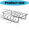Outdoor Rib Roaster Barbecue With Detachable Features Heat Resistant Coating Spacious Cooking Area Easy Maintenance Camping Essential