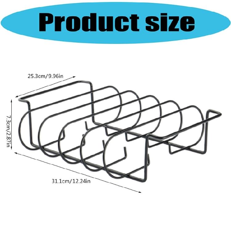 Outdoor Rib Roaster Barbecue With Detachable Features Heat Resistant Coating Spacious Cooking Area Easy Maintenance Camping Essential