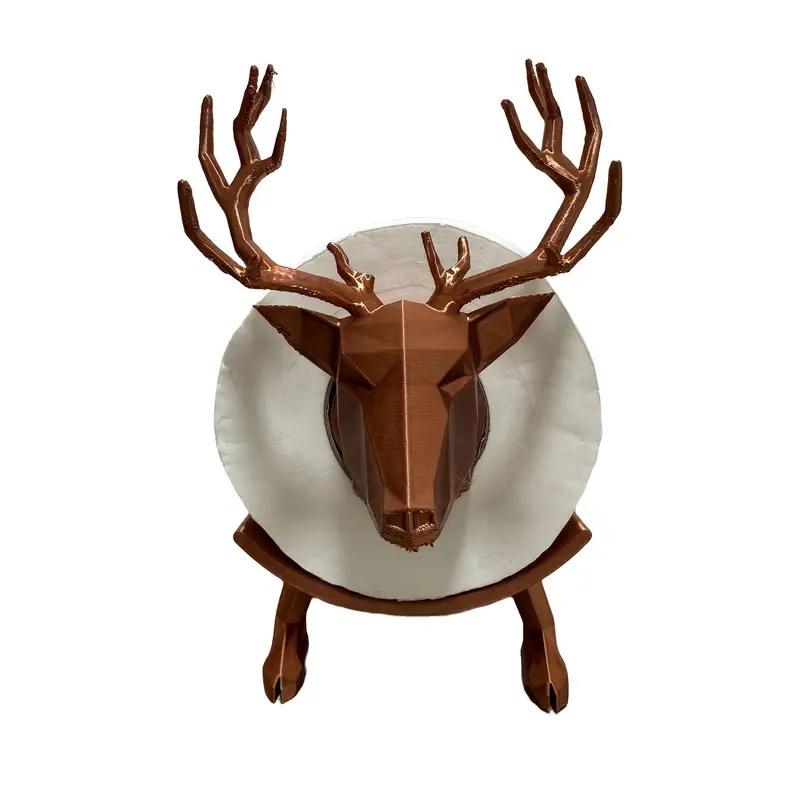 Cute Toilet Paper Holder Creative Elk Shaped Toilet Paper Holder Stand Funny Animal Decoration