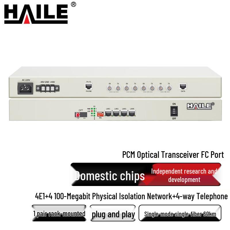 HAILE Multi-Service PCM Optical Transceiver