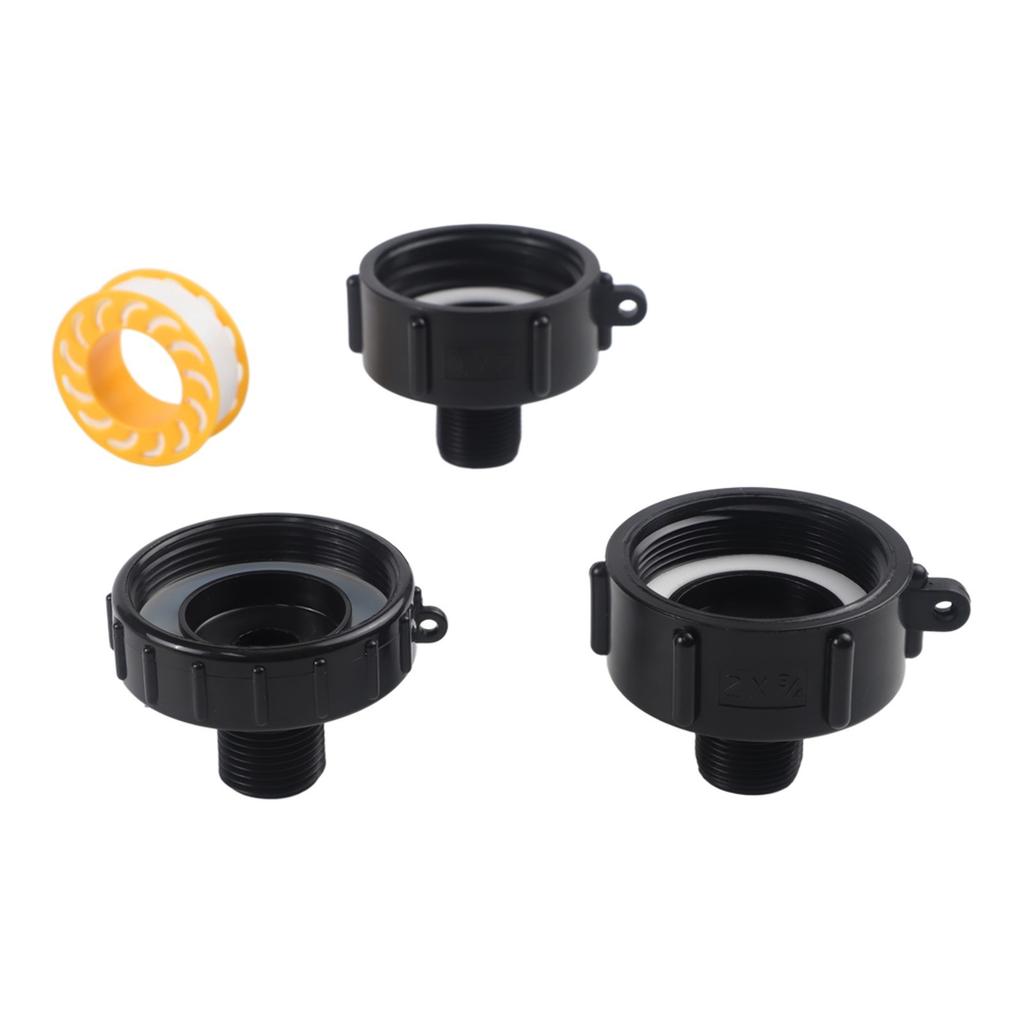 IBC Garden Hose Adapter Threaded Hose Connector Water Pipe Adapter