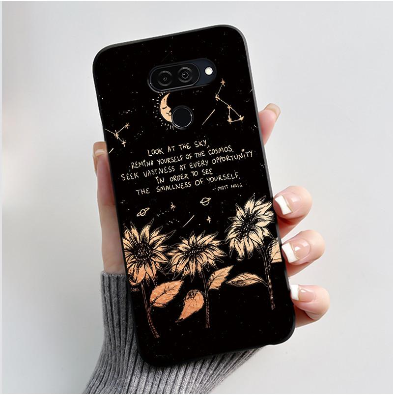 Casing For LG K40S K50S Soft Case LM-X430 LM-X540 Aesthetic Fashion Cute Cat Cartoon Phone Back Cover Shockproof Silicone Bumper