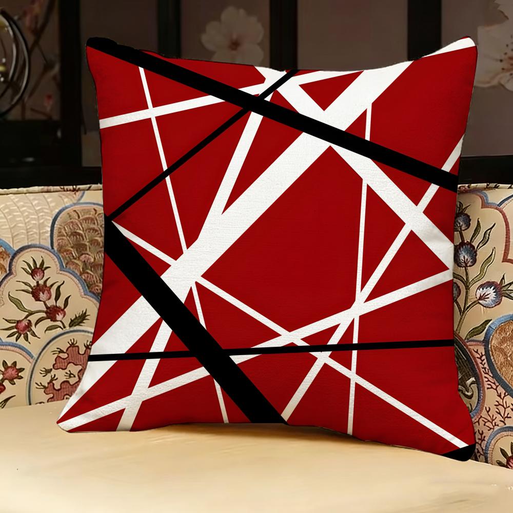 Van H-Halen Rock Band Pillow Case Pillowcase, Double-sided Printed, Sofa Cushion, Bedroom Headboard Pillow