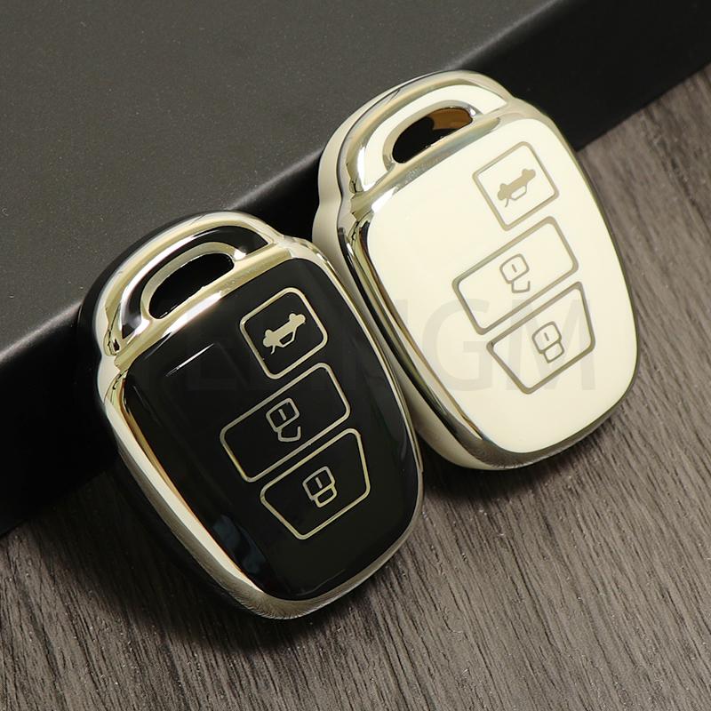 TPU 2/3/4 ButtonsCar Key Cover Case For Toyota Camry Prius Corolla RAV4 Sienna 2014 2015 Shell Fob Protected Holder Accessories