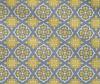 oneOone Cotton Flex Gray Fabric Floral & Tiles Moroccan Sewing Material Print Fabric By The Yard 40 Inch
