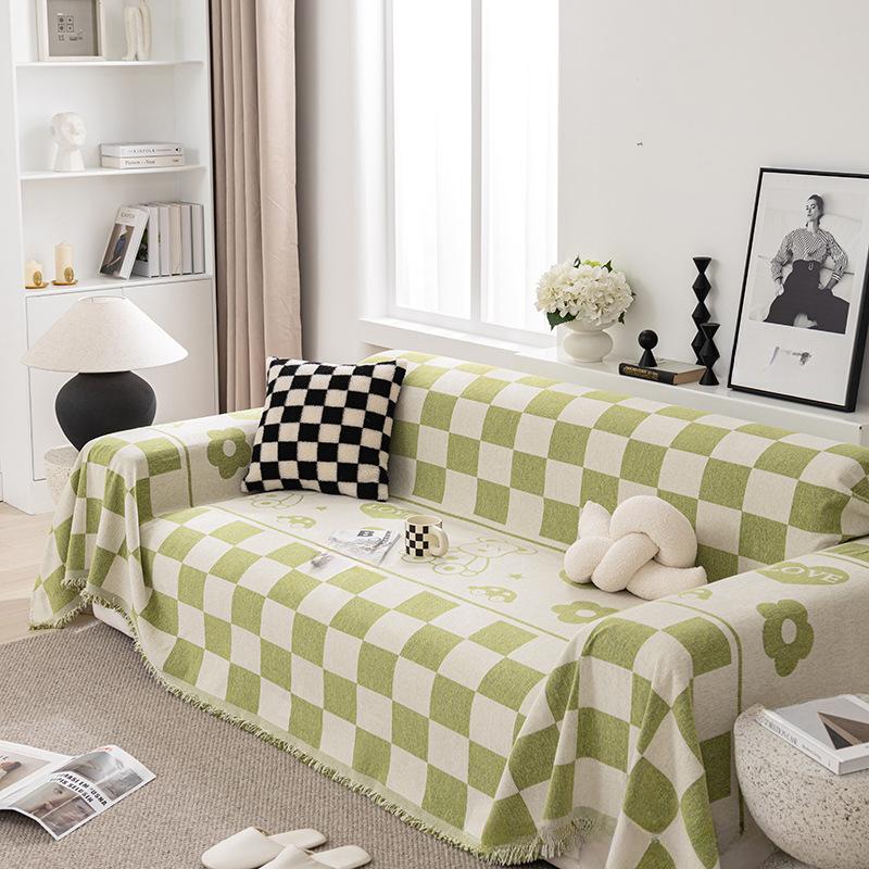 Chenille Sofa Cover Cloth Sofa Blanket Sofa Cover Towel One-Piece Sofa Cover Towel Anti-Scratching Sofa Cover