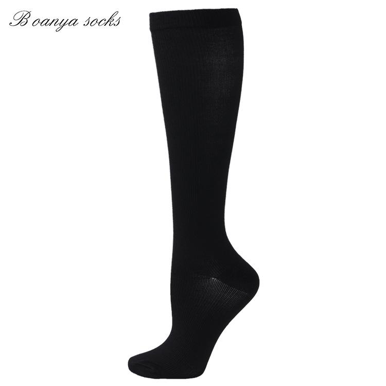 

Women s Breathable Knee-High Running Compression Socks - Odor-Resistant, Imitation Nylon, Sports Calf Socks S/M (34-39)