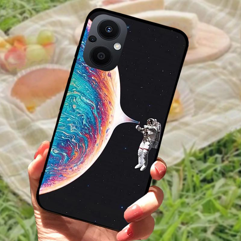 Case For OPPO Reno 7 8 Lite 5G Covers Soft Silicon Lion Wolf TPU Phone Cover for Oppo Reno7 Z 5G Reno 7Z 7Lite Cases Cool Marble