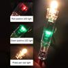 6V/12V/24V Automotive Circuit Tester Auto Light Probe Pen Dual-color LED Light Electric Light Test Pen Auto Circuit Repair Tools