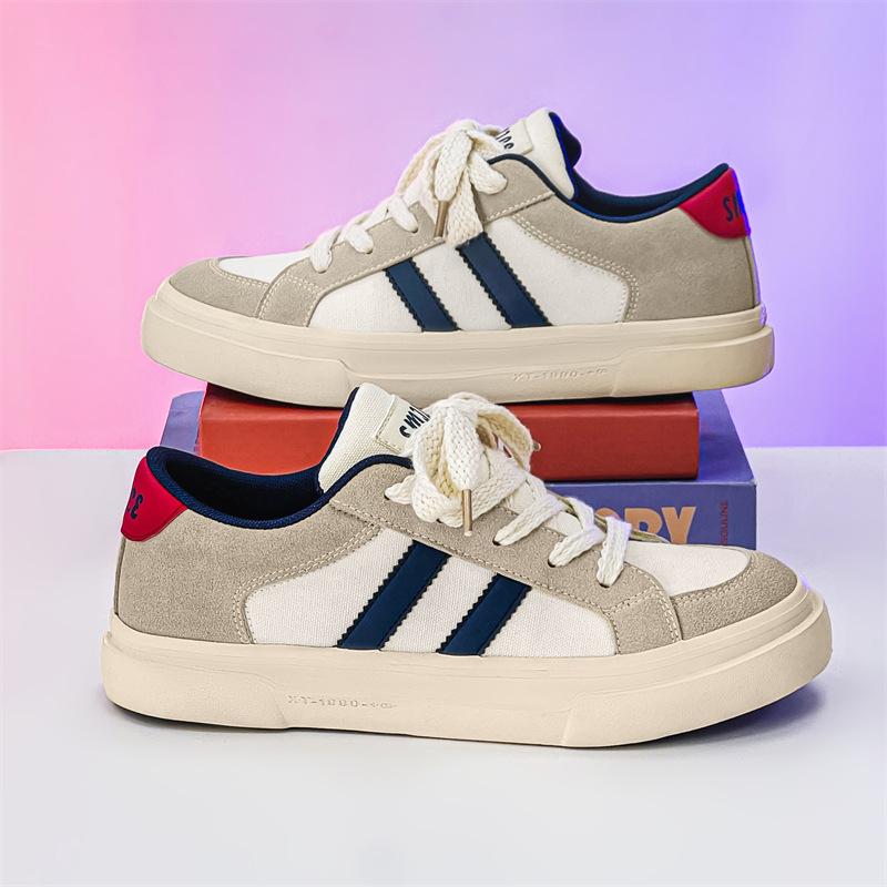 

Мужская обувь универсальная дышащая парусиновая обувь корейская версия повседневная обувь для скейтборда износостойкая студенческая приливная дышащая простая модная мужская обувь 7971 39