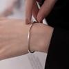 Punk Open Adjustable Arrow Cuff Bracelets for Women Simple Gothic Wrist Bow Heart Feather Bangles Gift Jewelry