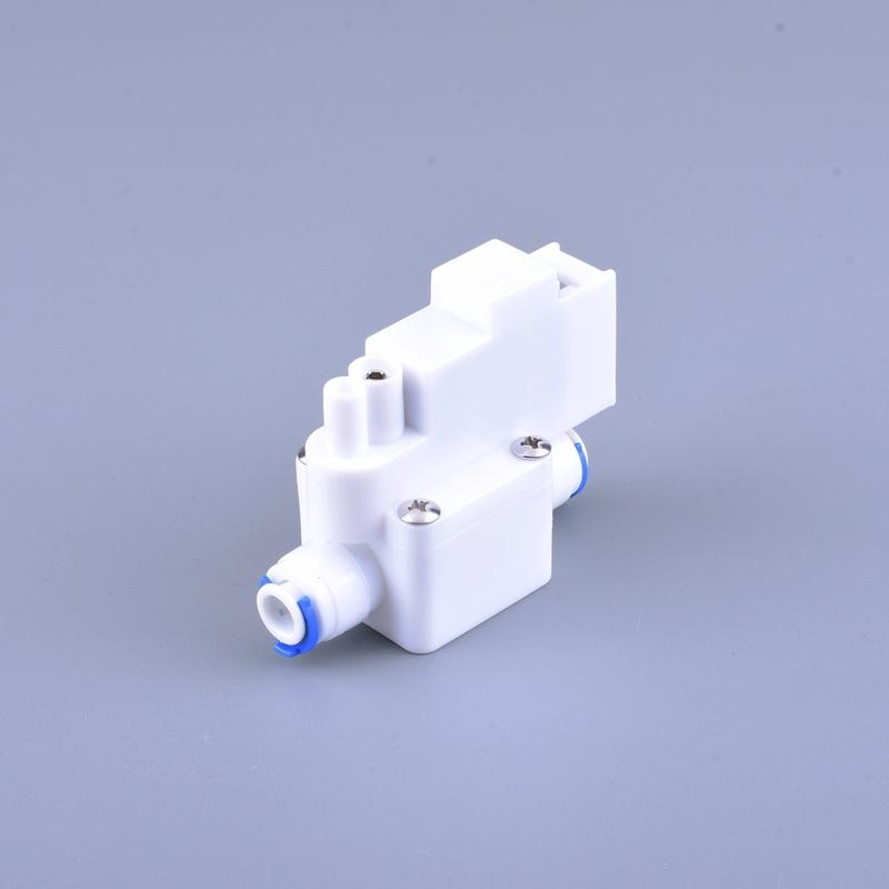 Pure Water Machine Accessories Purifier High Pressure Valve Pressure Switch Solenoid Valve 1/4 Tube Quick Connection