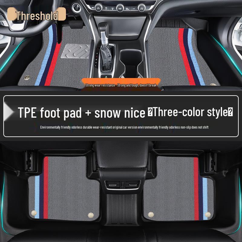 2025 BYD Han L EV/DMP TPE Floor Mats Full Coverage Interior Modification