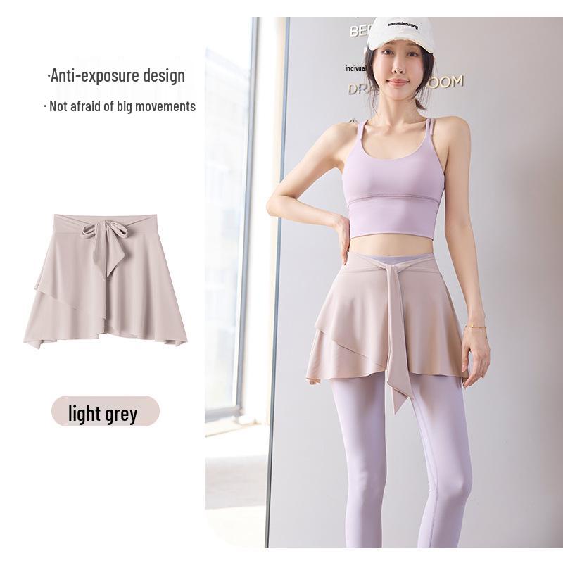 

Yoga Skirt: One-Piece Sports Cover for Running and Fitness M
