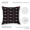 Fashion A-ALBA R-ROSA Pillow Case Home Double-sided Printing Short Plush Colorfast Microfiber Cushion Cover
