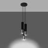 Lampa Wisząca Salixa 3 Gu10 Czarny  Lumilo 09.299.43