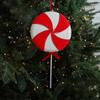 Christmas Tree Candy Cane Decoration Sweet Sparkling Candy Model with String Christmas Lollipop Cane Decorations Set for Tree