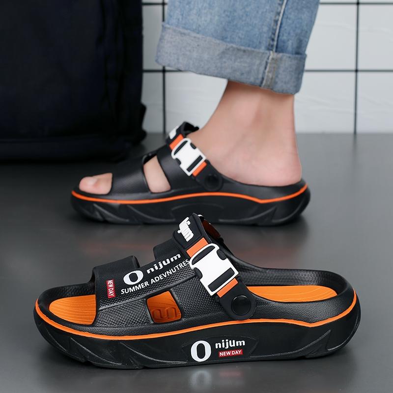 

Summer New Men s Slippers Indoor Outdoor Sandals Beach Comfortable Soft Slides Clogs Casual Garden Shoes Men Women Home Slippers 42-43