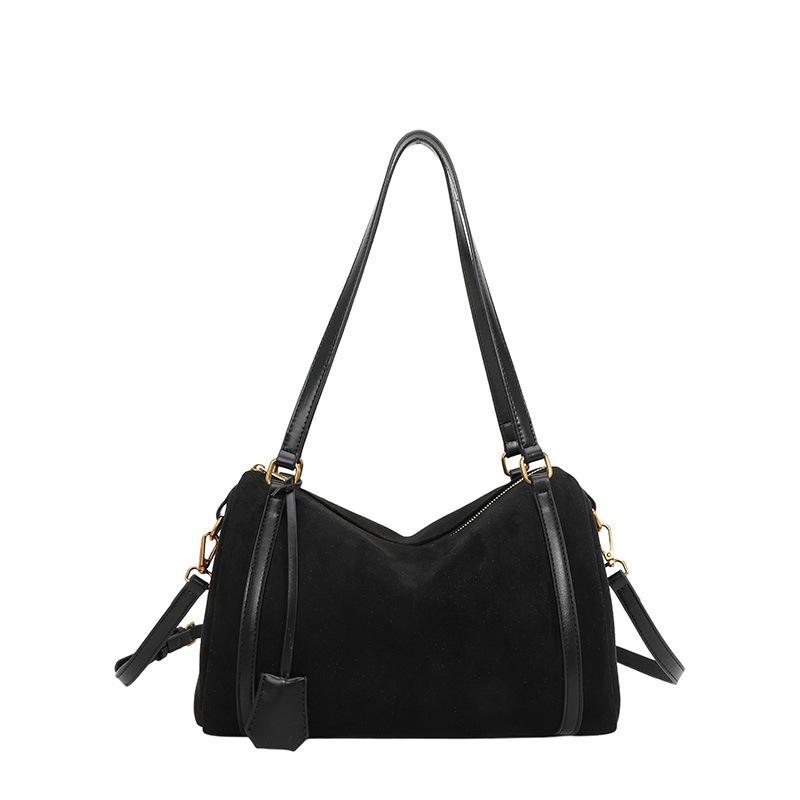 

Korean version of fashion simple matte pillow bag large capacity commuter tote bag casual Boston shoulder bag women