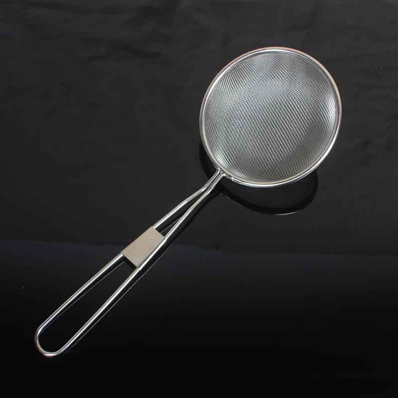 Stainless Steel Long Handle Slotted Spoon & Sieve