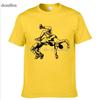 Funny Printed Men T Shirt Newest Wrestling Muay Thai T Shirt Casual O Neck Short Sleeve