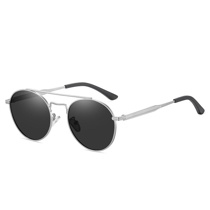 0 -0.50 -0.75 to -6.0 Night Vision Lenses Round Nearsighted Sun Glasses Polarised Metal Women Men Miopia Prescription Sun Glasses