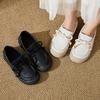 Damen Loafer Echtes Leder Neue Schnürer Damen Sneaker Große Größen Freizeit Ballerinas Bootsschuhe Damen
