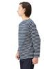 Helly Hansen HH Marine Border Tee, Long Sleeve, Deep Navy/Off White