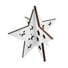 Wooden Independence Day Ornament, 3D Spliced Stars Red White Blue Patriotic Decoration, Fourth of July Decoration