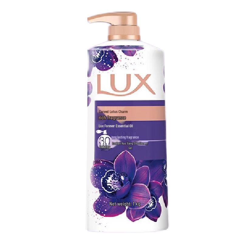 Lux Mysterious Lotus & Ylang Ylang Fragrant Shower Gel