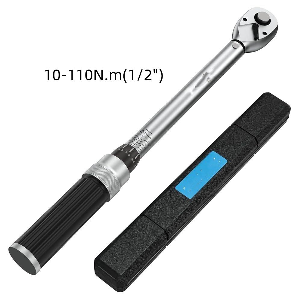 

5-60N.m 1/4” Key 5-25N.m Professional Bicycle Automotive Repair Tool Protable Torque Wrench Square Drive Torques