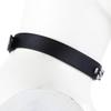 BDSM Random Shot Black Bondage Collar Neck Sleeve Adjustable Leather Necklace Tow Rope Erotic Sex Games Chastity Sex Toys