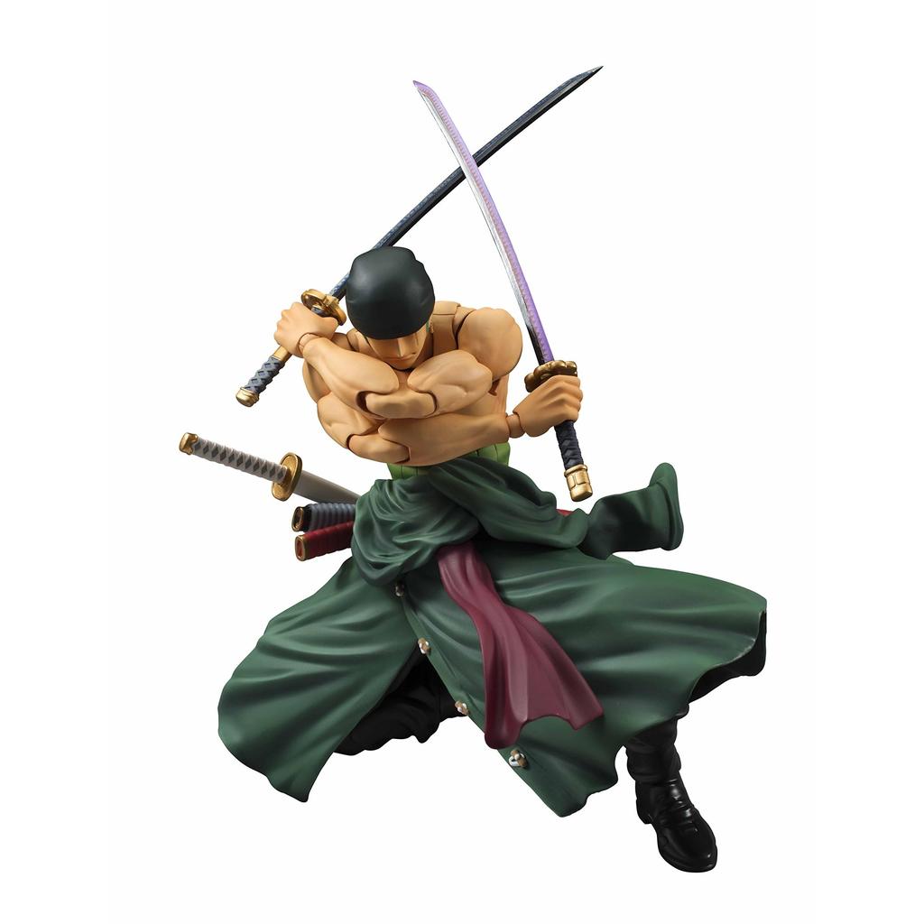 MegaHouse Variable Action Heroes ONE PIECE Roronoa Zoro Approx. 180mm PVC Painted Movable Figure