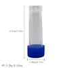 Porte-aiguille transparent: Bouteille de Rangement Compacte en Plastique pour Accessoires de Couture DIY