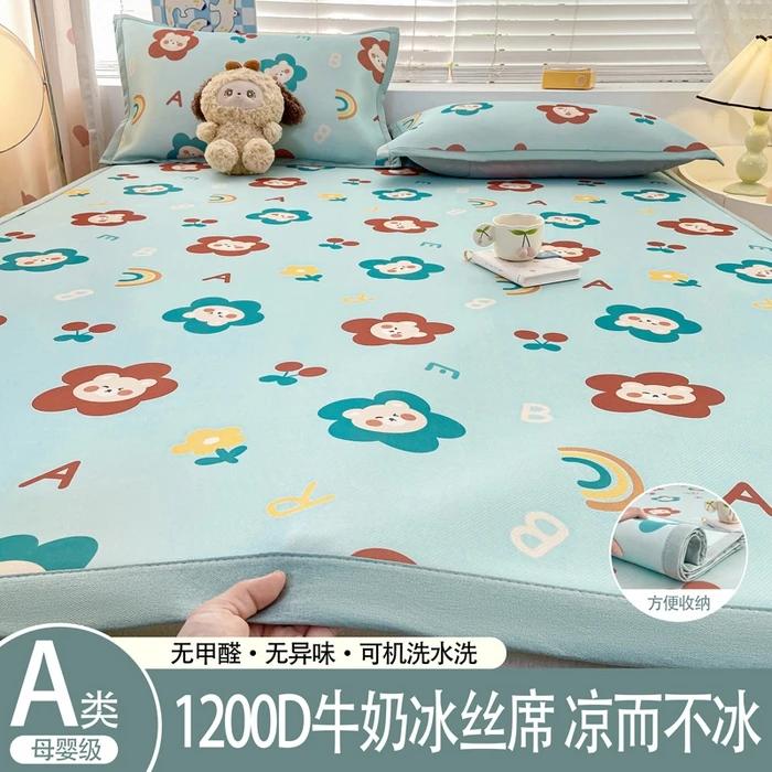 Весна/лето Новинка 1200D цифровая печать карбоновый легкий молочный ледяной шелковый — фото 14