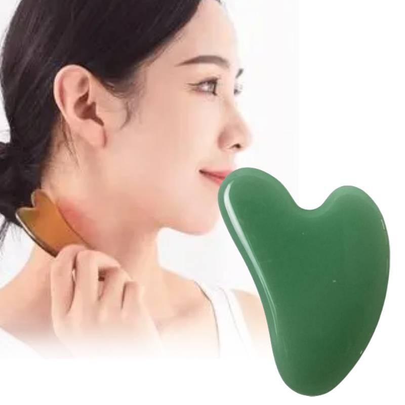 Shape Face Heart Gua Sha Tool Spa Massager Facial Beauty Product Care Health