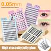Self Adhesive Eyelashes Cluster Lashes No Glue Individual Lashes Soft Idol Lash Clusters Reusable Self Adhesive Lashes