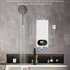 Okamžitý horkovodní elektrický ohřívač vody Sada Digitální displej Průtokový ohřívač vody Sprchové vytápění