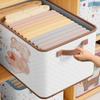 Cartoon Clothes Quilts Organizer Large Capacity Quilt Pants Sweater Storage Box  Dormitory