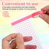 40Pcs Washi Tape Holder Organizer Plastic Boards Sample Cards Storage Sub-Packing Tape Dispensers for Home Office