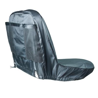 Riding Lawn Mower Seat Cover 600D Oxford Chair Protector with Pockets Dust Cover for 12.5-14 Inches High Seats
